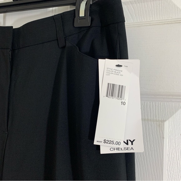 DKNY Chelsea Mid Rise Wide Leg Trouser 10 - Picture 6 of 14